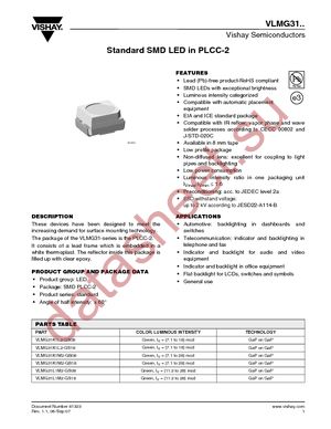 VLMG31K1L2-GS08 datasheet  